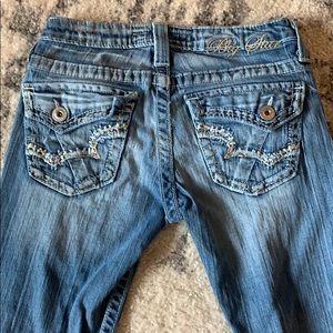 Big Star Sweet Ultra-Low Rise Women’s Jeans 27 XL